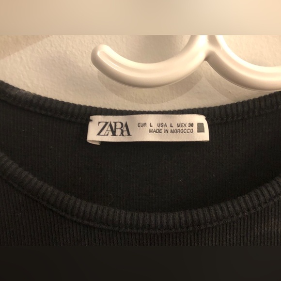 Zara black summer dress - Picture 4 of 4